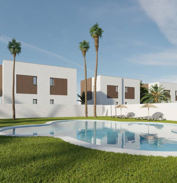 Maisons Mitoyennes Exclusives à Elche à 1 km de la Mer