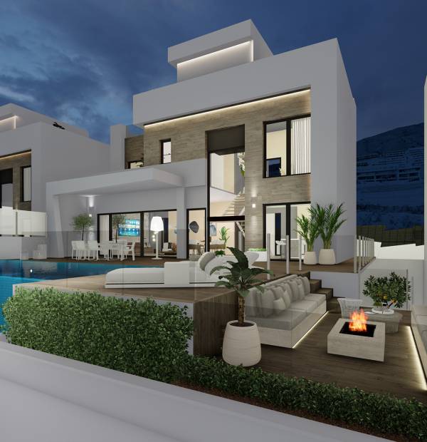Villas Exclusives à Finestrat avec Vue sur la Mer