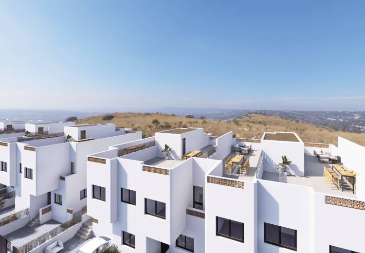 Enjoy a healthy lifestyle in the heart of the Costa Blanca: you'll fall in love with our new-build townhouses for sale in Dolores