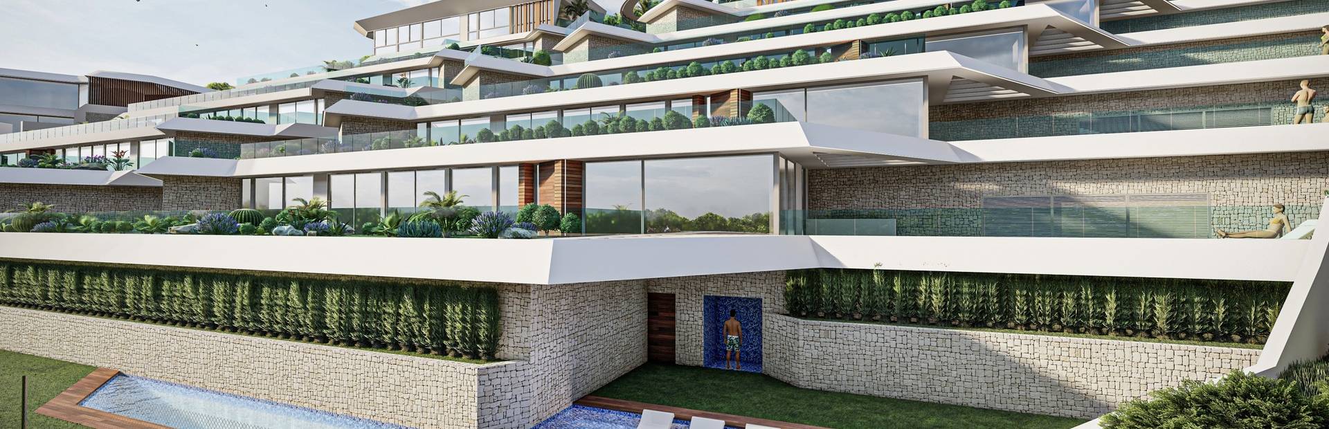 Apartamenty i Penthouse'y w Pueblo Mascarat