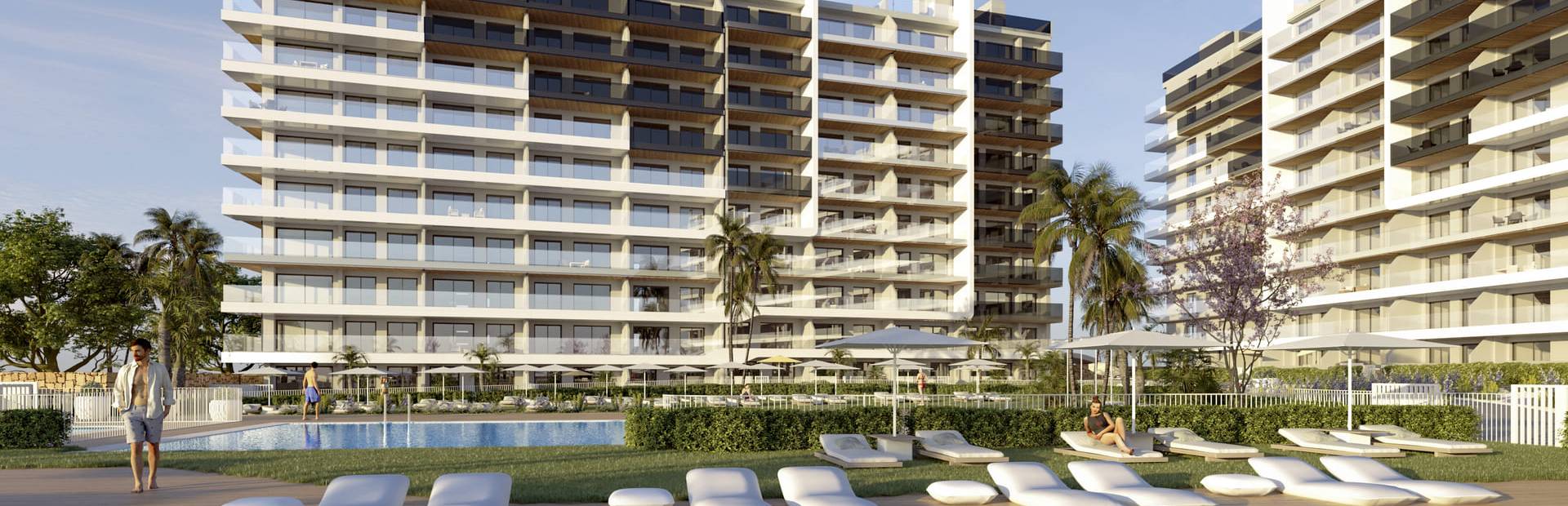 Exklusive Wohnanlage in Torrevieja mit Meerblick