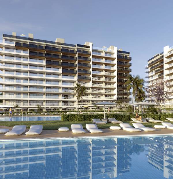 Exklusive Wohnanlage in Torrevieja mit Meerblick