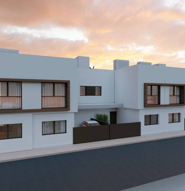 Maisons mitoyennes à San Javier avec vue sur la mer