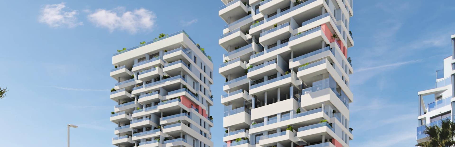 Apartamenty i Penthouse'y w Calpe z Widokiem na Morze