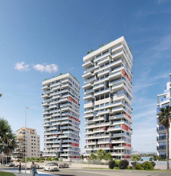 Apartamenty i Penthouse'y w Calpe z Widokiem na Morze