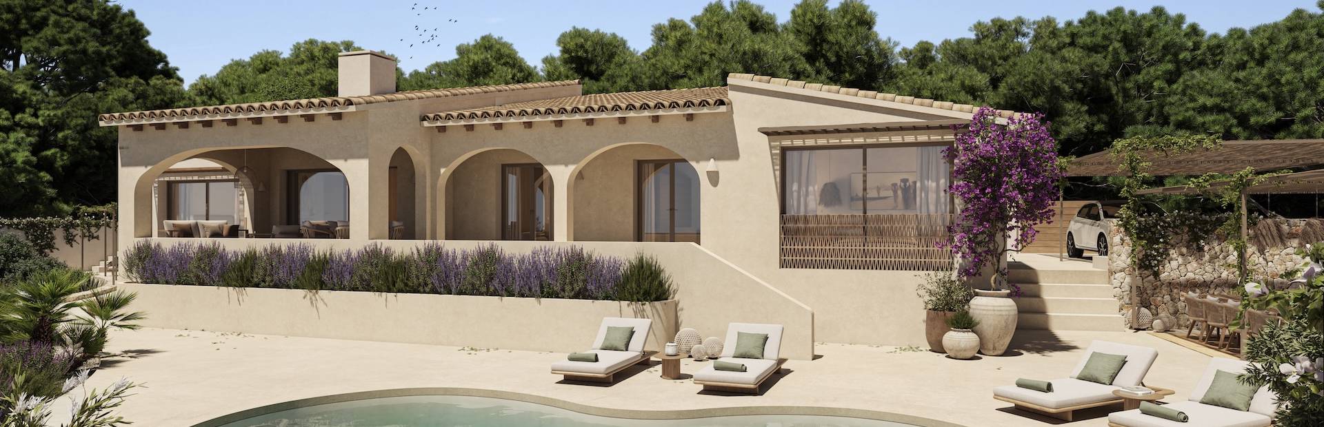 Villa Exclusive à Benissa avec Vue sur Mer