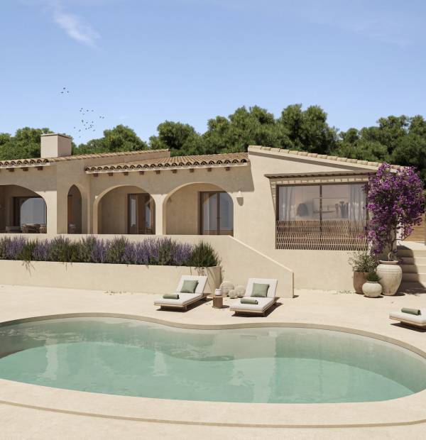 Villa Exclusive à Benissa avec Vue sur Mer