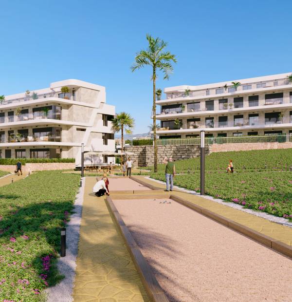 Apartments in Finestrat mit Meerblick