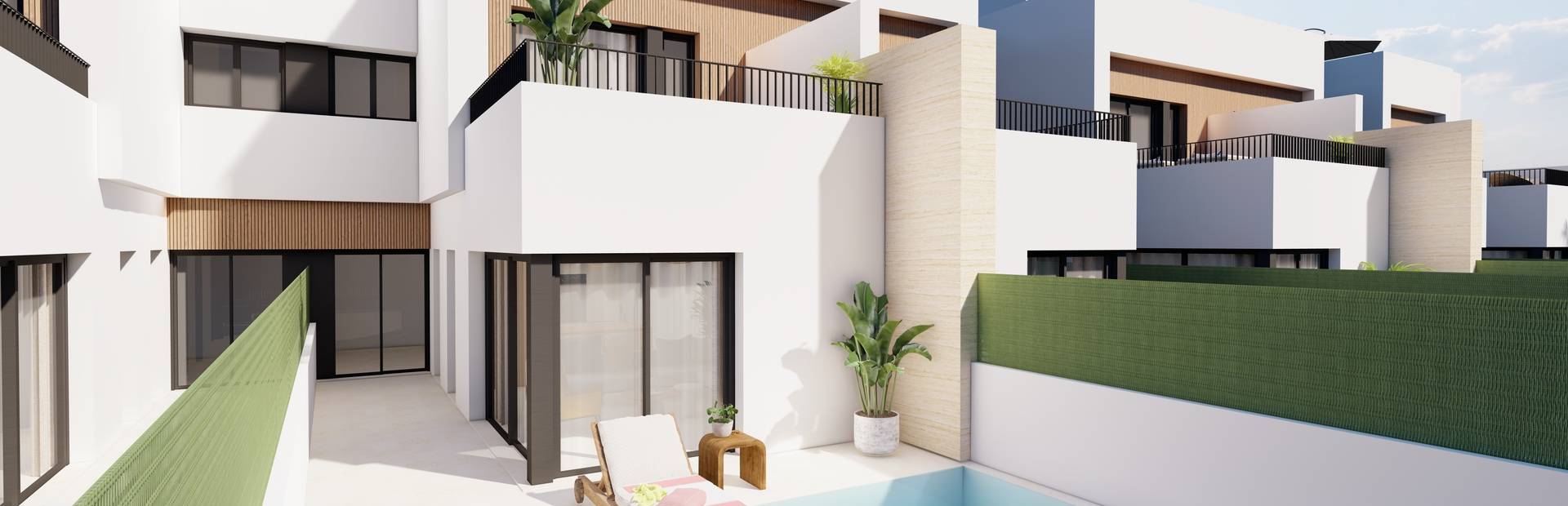 Maisons Mitoyennes Exclusives à San Javier