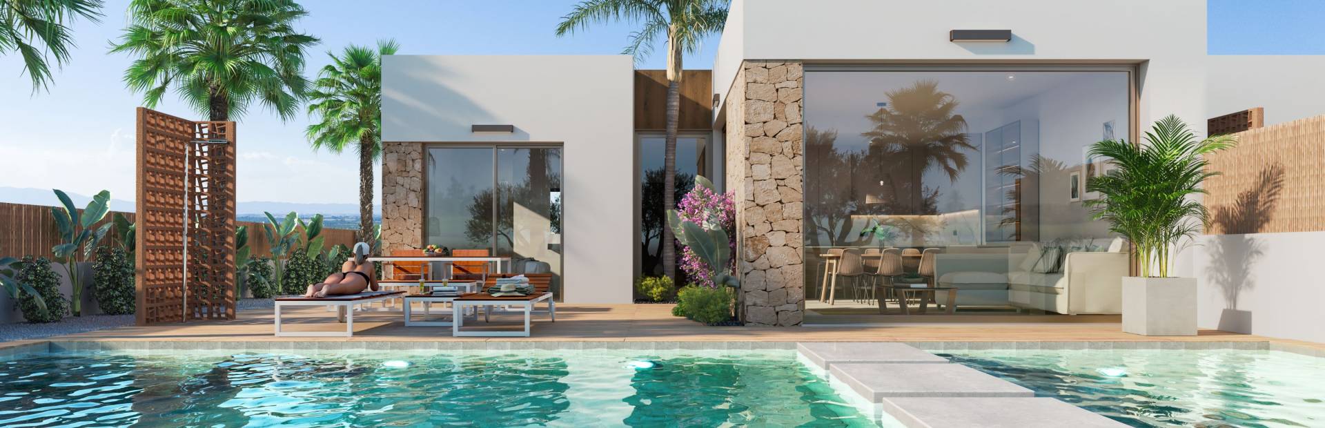 Freistehende Chalets in Los Alcázares