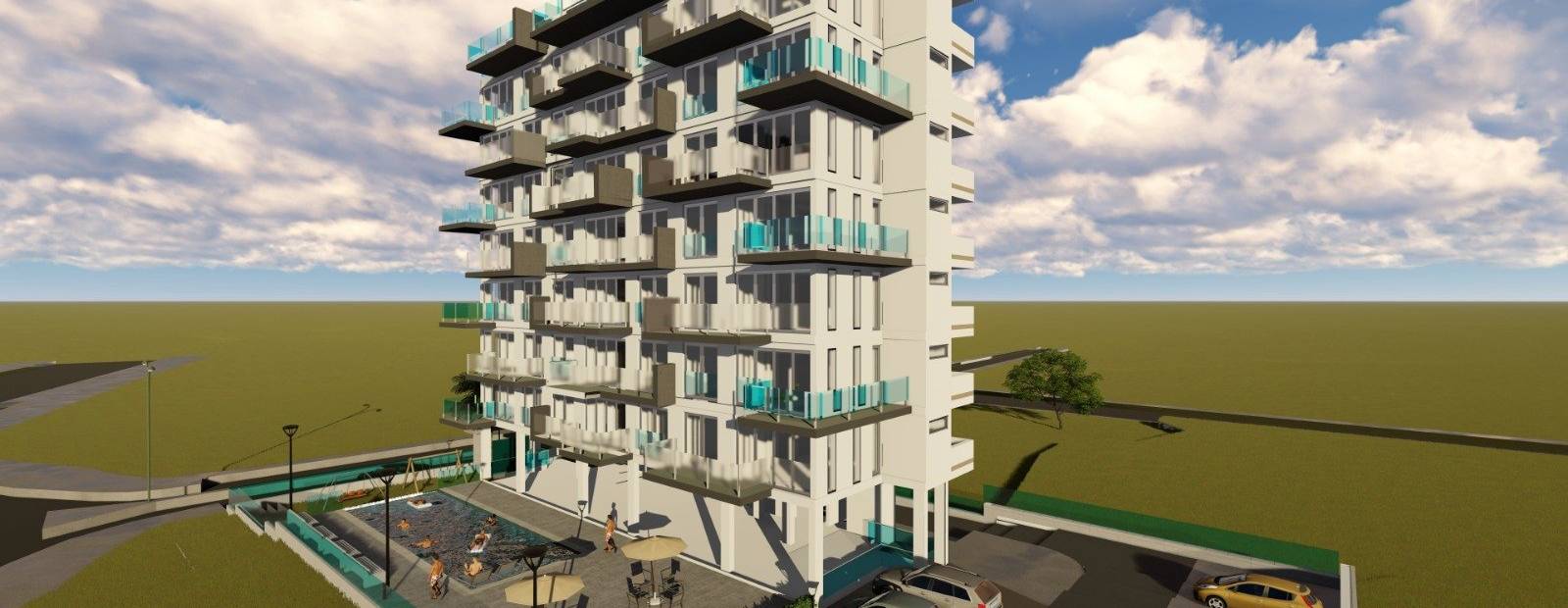 Apartments und Penthäuser in La Cala mit Meerblick