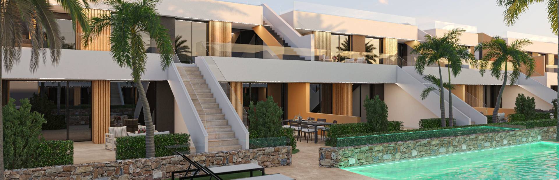 Bungalows in Los Guardianes