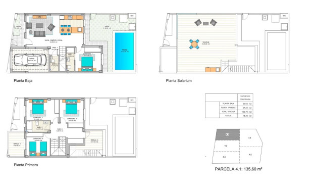 Nieuwbouw Woningen - Herenhuis - Los Belones - Centro