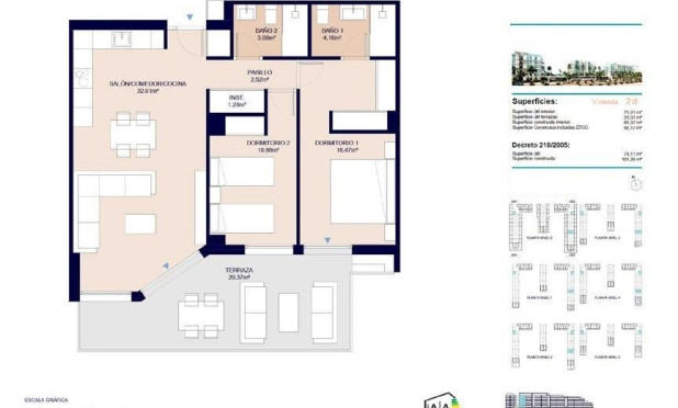 Nieuwbouw Woningen - Appartement / flat - Almerimar - 1ª Linea De Playa