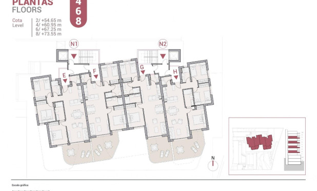Nieuwbouw Woningen - Appartement / flat - Calpe - Manzanera