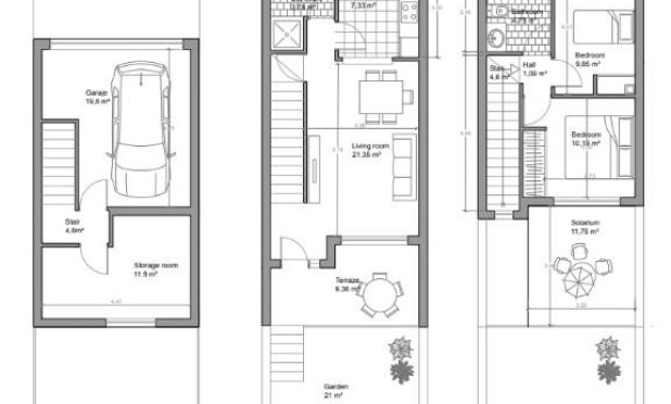 Nouvelle construction - Maison de ville - Mutxamel - Valle Del Sol