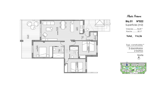 Obra nueva - Apartamento / piso - Guardamar del Segura - El Raso