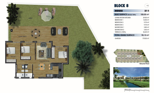 Neue Gebäude - Wohnung - Los Alcazares - La Serena Golf