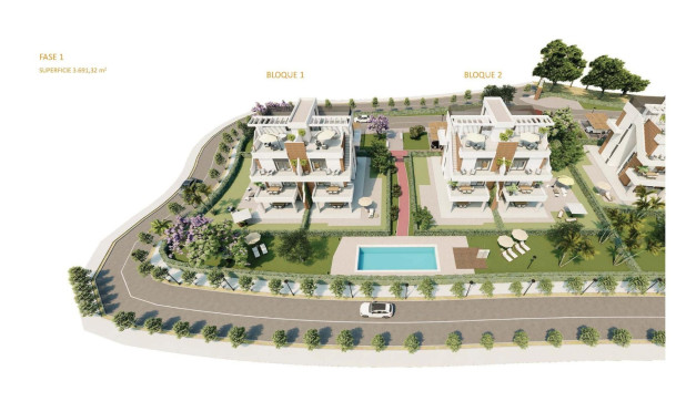 New Build - Apartment / flat - Fuente Álamo - Hacienda del Alamo