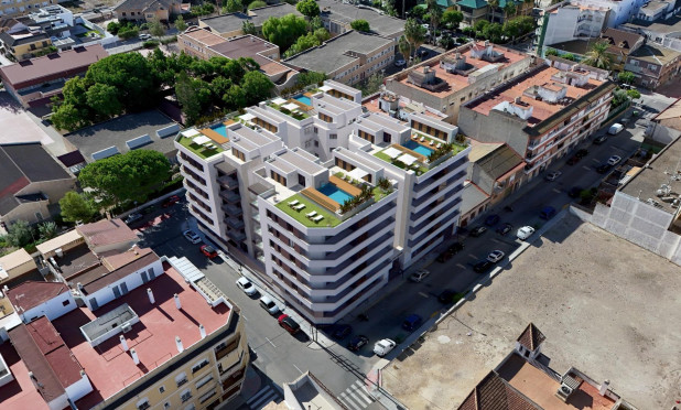 Obra nueva - Apartamento / piso - Almoradí - Center