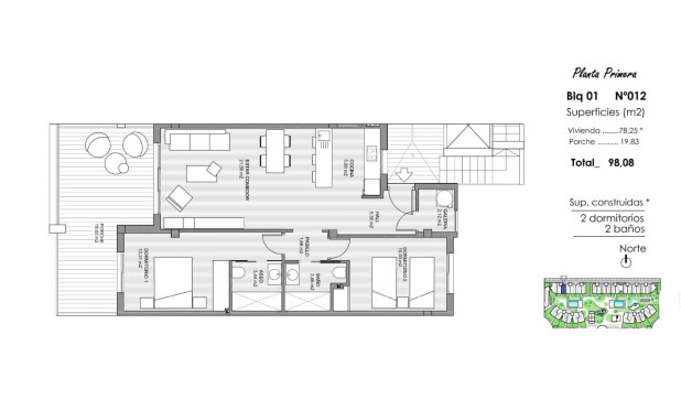 Obra nueva - Apartamento / piso - Guardamar del Segura - El Raso