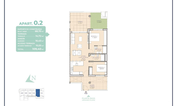 Obra nueva - Apartamento / piso - Los Alcazares - Serena Golf