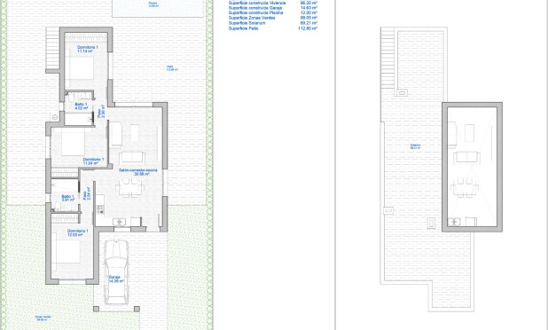 Obra nueva - Villa - Los Alcazares - Serena Golf