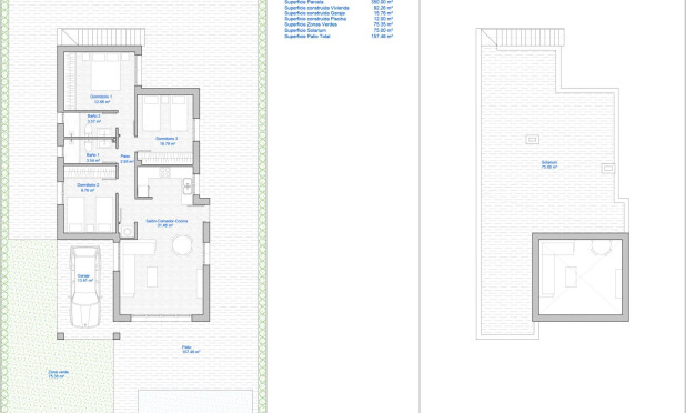 Obra nueva - Villa - Los Alcazares - Serena Golf