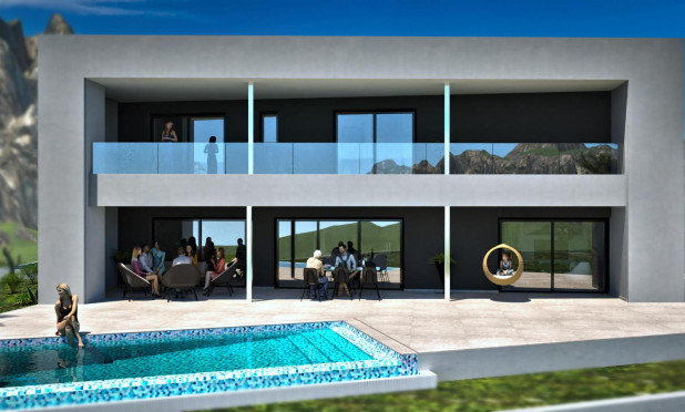 Neue Gebäude - Villa - La Nucía - Panorama