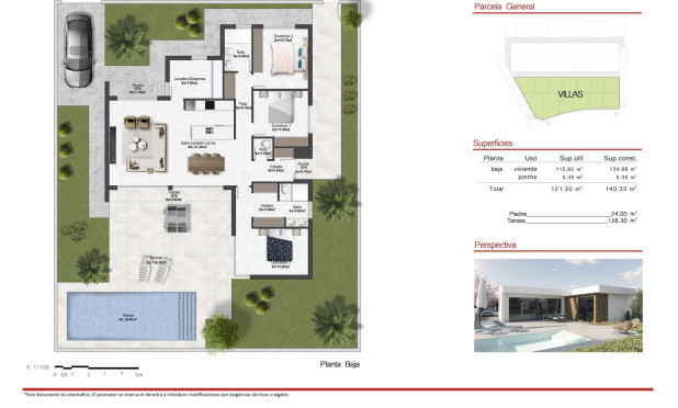 Neue Gebäude - Villa - Banos y Mendigo - Altaona Golf And Country Village