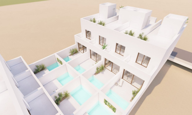 Nouvelle construction - Maison de ville - San Javier