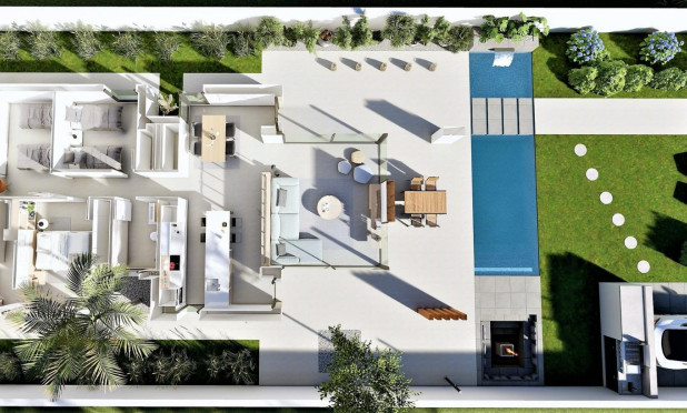 Neue Gebäude - Villa - San Fulgencio - El Oasis