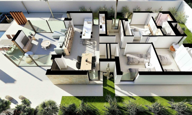 Nieuwbouw Woningen - Villa - San Fulgencio - El Oasis