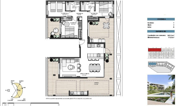 Neue Gebäude - Penthouse - Torre Pacheco - Santa Rosalia Lake And Life Resort