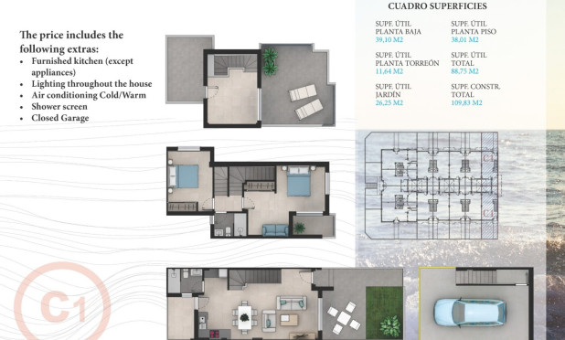 New Build - Townhouse - La Manga del Mar Menor - La Manga