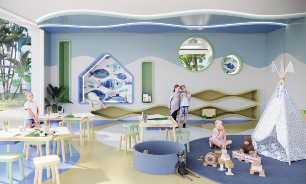 Nowy budynek - Mieszkanie w bloku - La Manga del Mar Menor - La Manga Del Mar Menor