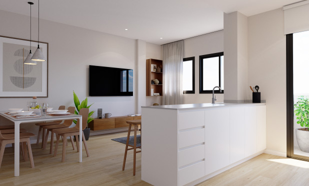Nieuwbouw Woningen - Penthouse - Algorfa