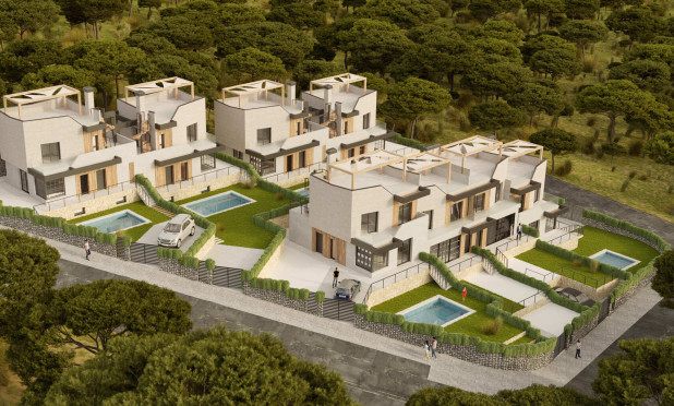 Nieuwbouw Woningen - Herenhuis - Polop