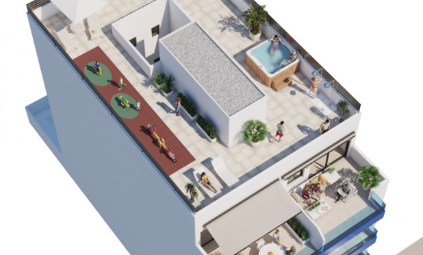 Nieuwbouw Woningen - Penthouse - Guardamar del Segura - Pueblo