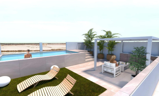 Nieuwbouw Woningen - Herenhuis - San Pedro del Pinatar - Lo Pagan