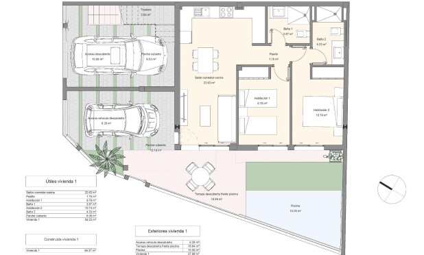 Nieuwbouw Woningen - Herenhuis - San Pedro del Pinatar - Lo Pagan