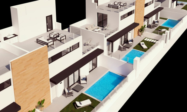 Nieuwbouw Woningen - Herenhuis - Orihuela Costa - Las Filipinas