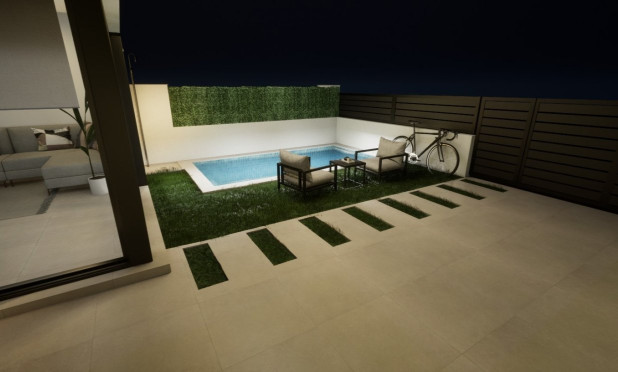 Obra nueva - Villa - Los Alcazares - Playa La Concha