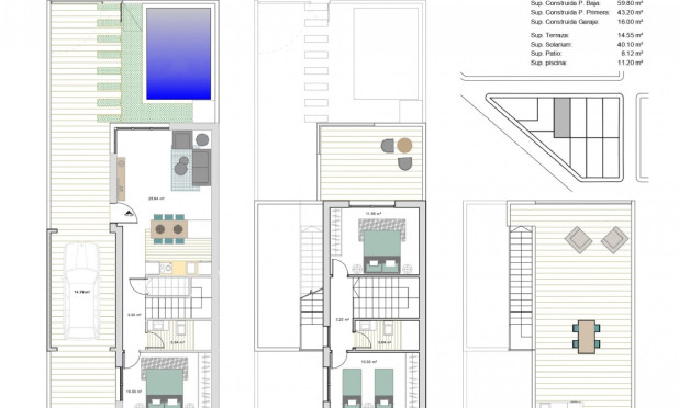 Nieuwbouw Woningen - Villa - Los Alczares - Playa La Concha