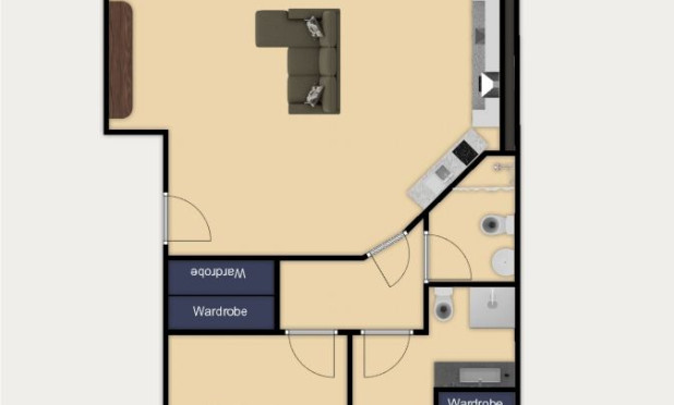 Resale - Apartment / flat - Orihuela Costa - Las Colinas Golf