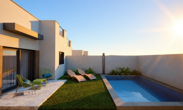 Obra nueva - Adosado - Mazarrón