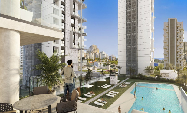 Nowy budynek - Daszek - Calpe