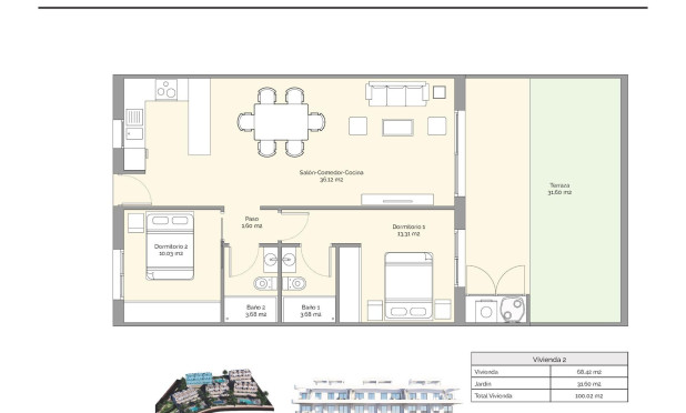 Neue Gebäude - Wohnung - Finestrat - Golf Piug Campana