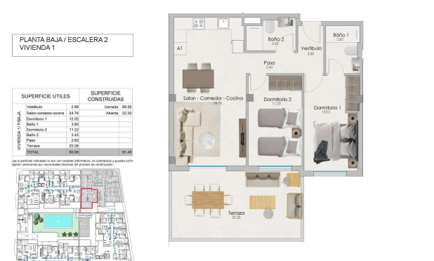 Nieuwbouw Woningen - Appartement / flat - Santa Pola - Eroski