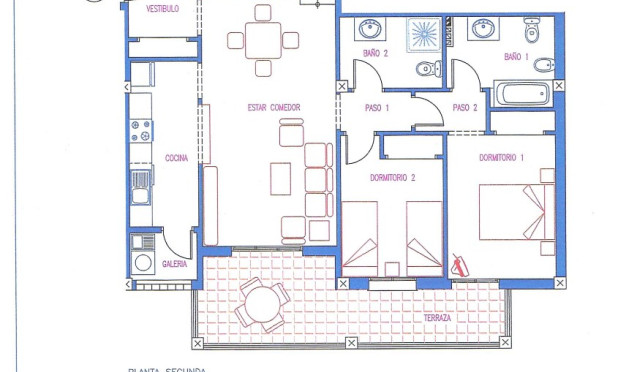 Resale - Apartment / flat - Orihuela Costa - Playa Flamenca